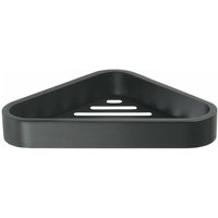 Sapho - Gedy Smart - Eck-Duschablage 17x3x17 cm, schwarzmatt 328314 von SAPHO