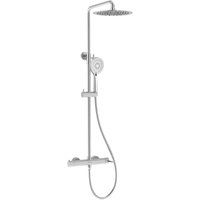 Iconic - Duschset mit Armatur, Durchmesser 25 cm, 3 Strahlarten, Chrom AF139 - Sapho Iconic - Duschset mit Armatur, Durchmesser 25 cm, 3 Strahlarten, Chrom AF139 - Sapho von SAPHO