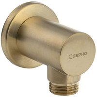Sapho - Brausen - Wandanschlussbogen, Gold 1205-01GB von SAPHO