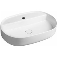 Sapho - Isvea - Aufsatzwaschtisch 60x40 cm, Hahnloch, weiß matt 10NF65060-2L Sapho - Isvea - Aufsatzwaschtisch 60x40 cm, Hahnloch, weiß matt 10NF65060-2L von SAPHO