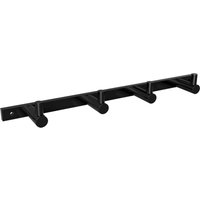 Sapho X-Round - Wandhaken mit vier Haken, schwarz XR204B von SAPHO