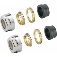 Sapho - Zubehör - Messing-Klemmverschraubung 15 mm, verchromt CP6015 von SAPHO