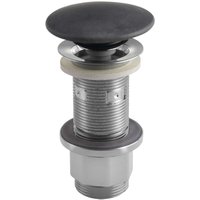 Sapho - Zubehör - Waschtischablauf, ClickClack, anthrazit FG916 von SAPHO