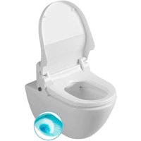 Wc Set - Dusch-WC, SoftClose, SwirlFlush, ExtraGlaze, weiß UB-6635RU-1 - Sapho Wc Set - Dusch-WC, SoftClose, SwirlFlush, ExtraGlaze, weiß UB-6635RU-1 - Sapho von SAPHO