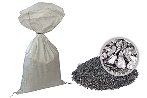 25 kg, SAPI Hartguss kantig Strahlmittel, G17 (0,4-0,8 mm), Körnung, Papiersack, Premium Strahlmittel zur Oberflächenbehandlung von SAPI