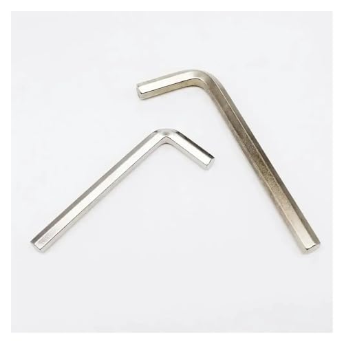 1/5 Mini 0,7 mm 0,9 mm 1,27 mm 1,5 mm 2 2,5 3 4 5 6 mm Sechskant-Innensechskantschraube Bolzen Schraubendreher Treiber Schlüssel Schraubenschlüssel(Silver,3mm 2pcs) von SAPIIKEF