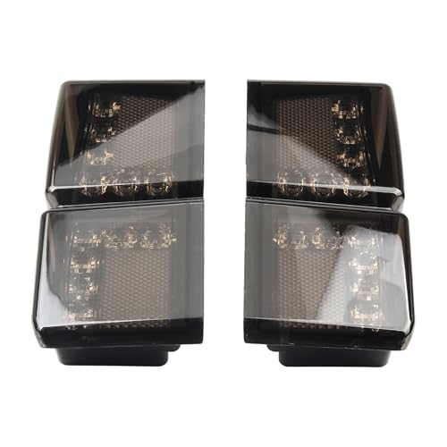 1 paar ATV UTV Rücklicht Hinten Bremsleuchten blinker Lampen for Polaris Ranger Crew XP 1000 2017-2025 zubehör von SAPIIKEF