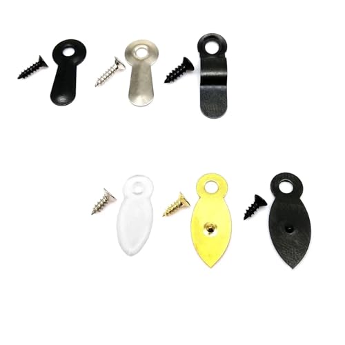 100 stücke Eisen Klar Transparent Pumpe Bild Foto Spiegel Rahmen Rückwand Rückwand Drehknopf Drehknopf Drehen Lock Befestigung(B silver 9x19mm) von SAPIIKEF