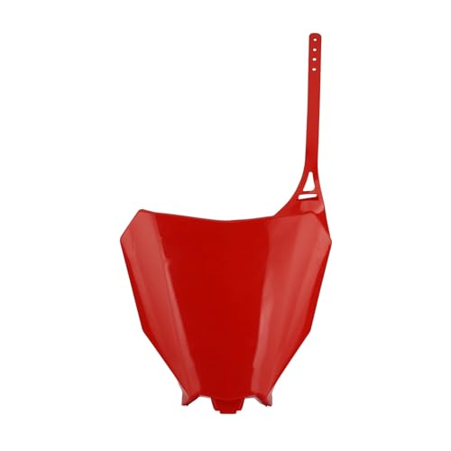 2017-2020 Dirt Pit Bike Motorrad Vordere Anzahl Platte for CRF250R CRF250RX CRF450R CRF450RX Motocross Moto Zubehör(Red) von SAPIIKEF