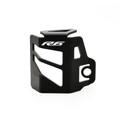 2025 For YZF R1 R1M YZFR6 YZF R3 R6 R7 R9 R1 R25 R125 Motorcycle CNC Rear Brake Fluid Reservoir Guard Cover Protector(Black-R6) von SAPIIKEF
