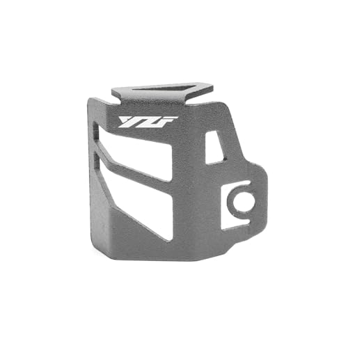 2025 For YZF R1 R1M YZFR6 YZF R3 R6 R7 R9 R1 R25 R125 Motorcycle CNC Rear Brake Fluid Reservoir Guard Cover Protector(Grey-YZF) von SAPIIKEF