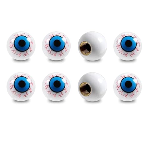 4/8Pcs Universal Car Tire Valve Cap Wheel Dust Covers for Car, Truck, SUV, Motorcycle, Bike Car Styling Valve Stem Caps(PH0427-8Pcs) von SAPIIKEF