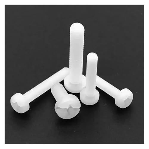 50 stücke M2 M2.5 M3 M4 Weiß Nylon Kunststoff Hex Standoff Hexagon Säule Männlich Weiblich Spacer Bolt for PCB Board motherboard(Phillips head screw,M4x12mm) von SAPIIKEF