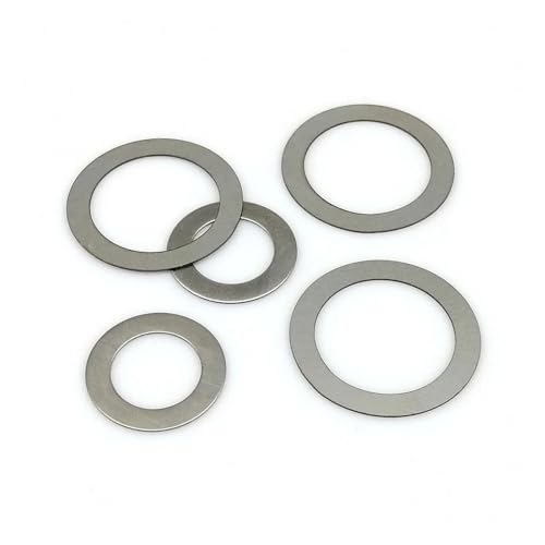 500/1200 Stück M3 M4 M5 M6 M8 304 A2 Edelstahl Ultradünne Unterlegscheibe Einstellen Ultradünne Unterlegscheibe Einfache Dichtung Sortimentssatz(0.10.2 0.3mm 1200pcs) von SAPIIKEF
