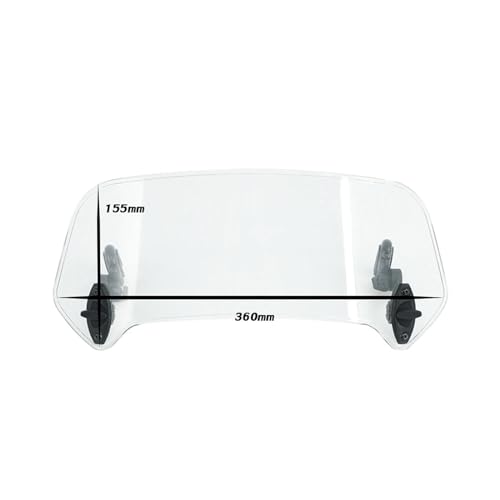 Erhöhen Windschutzscheibe Windschutzscheibe for R1300GS Wind Bildschirm Schild Spoiler(Large Clear) von SAPIIKEF