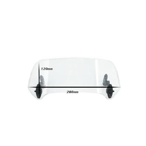 Erhöhen Windschutzscheibe Windschutzscheibe for R1300GS Wind Bildschirm Schild Spoiler(Mini Clear) von SAPIIKEF