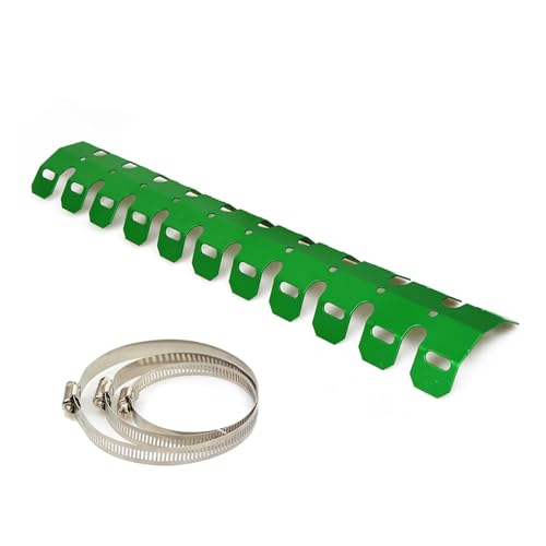 Exhaust Heat Shield Muffler Protector Cover For EXC XCW SX TPI Six Days 125 250 300 2012-2023(Long Green) von SAPIIKEF