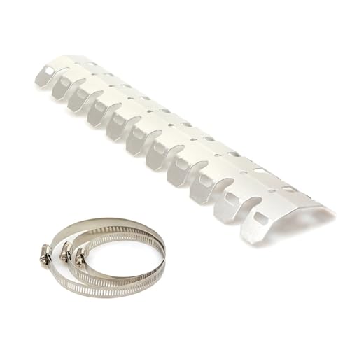 Exhaust Heat Shield Muffler Protector Cover For EXC XCW SX TPI Six Days 125 250 300 2012-2023(Long Sliver) von SAPIIKEF