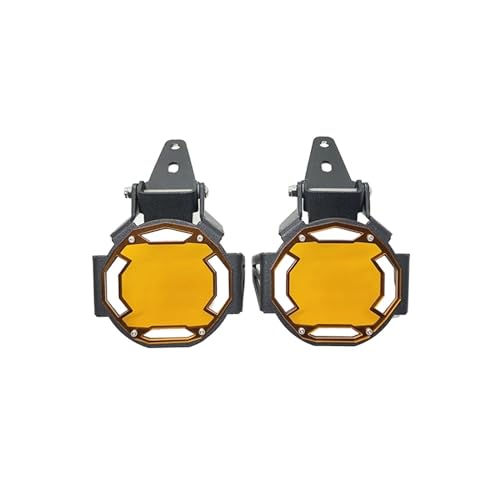 Flipable Nebelscheinwerfer-Schutzgitter-Schutzabdeckung Passend for R 1250 GS R1250GS Adventure R1200GS LC R1200 GS ADV 2014-2023(Orange) von SAPIIKEF