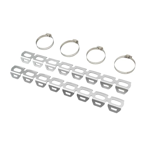 For Dirtbike Motocross Auspuff Hitzeschild Schalldämpfer Rohr Wachen Abdeckung Schutz R1200GS R1250GS F700GS F800GS(Silvery) von SAPIIKEF