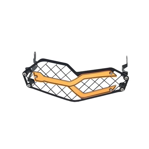 For F750GS F850GS F 850 ​​GS F750 GS 2018-2023 2022 Motorrad Scheinwerfer Protector Kopf Lichter Kühlergrill Schutz Schutz Abdeckung(Orange) von SAPIIKEF
