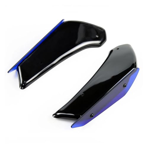 For GSXR600 GSXR750 GSXR 600 750 Motorrad Verkleidung Teile Aerodynamische Flügel Kit Feste Winglet Verkleidung Flügel(Carbon Pattern Blue) von SAPIIKEF