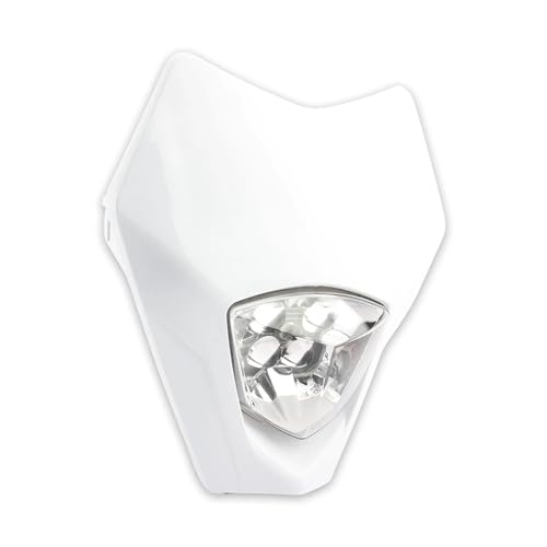 For Gas Ga EC 250 250F 300F EX 300 350F 450F MC 450 2021-2023 Kopf Licht Motocross Tuning Enduro motorrad Scheinwerfer Panel(White coating) von SAPIIKEF