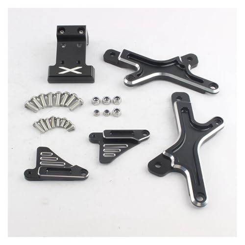 For Light Bee X Erhöhen Halterung Stehen Aluminium Kit for Surron Motocross Modifizierte Teile Enduro Motorrad Stehen(Black) von SAPIIKEF