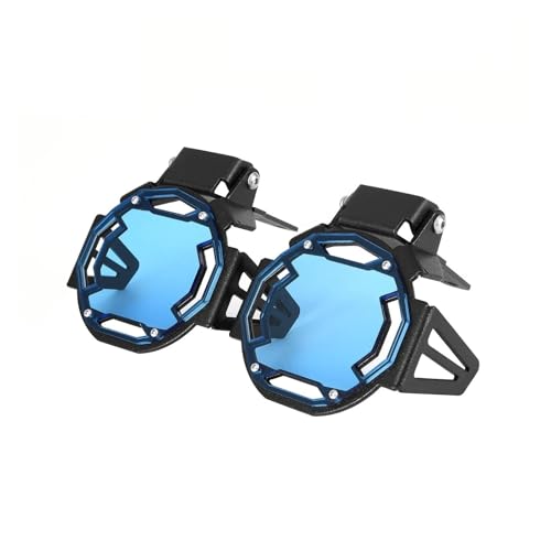 For R1250GS R1250 R 1250 GS ADV Adventure 2018 2019 2020 2021 2022 Motorcycle Fog Lamp Light Cover Guard Grille Protector(Blue) von SAPIIKEF