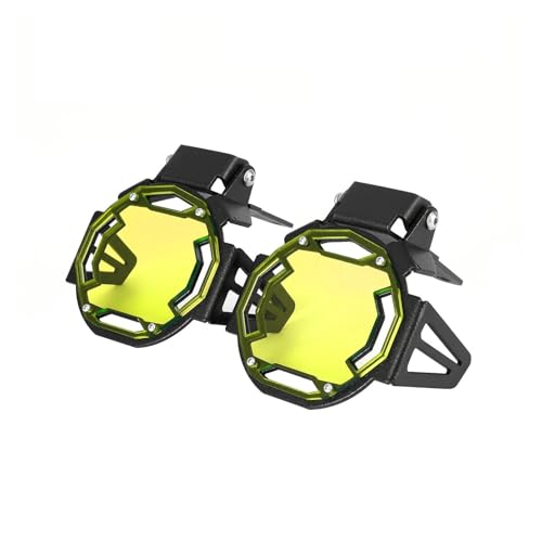 For R1250GS R1250 R 1250 GS ADV Adventure 2018 2019 2020 2021 2022 Motorcycle Fog Lamp Light Cover Guard Grille Protector(Yellow) von SAPIIKEF
