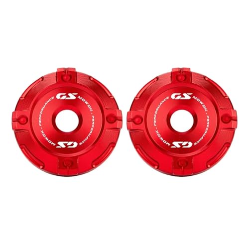 For R1300GS GS1300 R1300 GS R 1300GS ADVENTURE ADV 2024 2025 Motorradzubehör CNC-Frontgabeln Verkleidungsabdeckung Kappe R 1300 GS(Red-GS) von SAPIIKEF