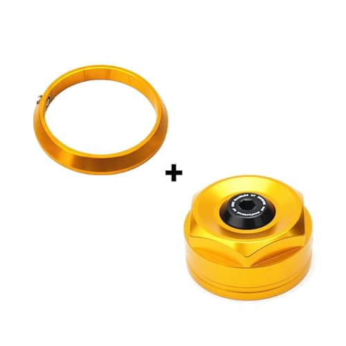 For ZX4RR ZX4R 2023 2024 ZX-4R ZX-4RR Motorcycle Accessories Ignition Switch Key Protection Grip Center Cap Plug Cover(Gold-Combo) von SAPIIKEF