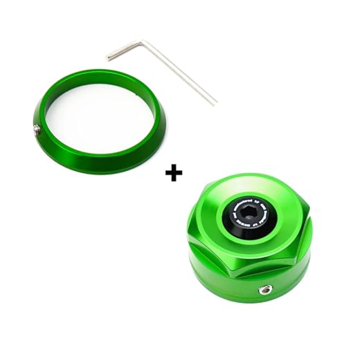 For ZX4RR ZX4R 2023 2024 ZX-4R ZX-4RR Motorcycle Accessories Ignition Switch Key Protection Grip Center Cap Plug Cover(Green-Combo) von SAPIIKEF