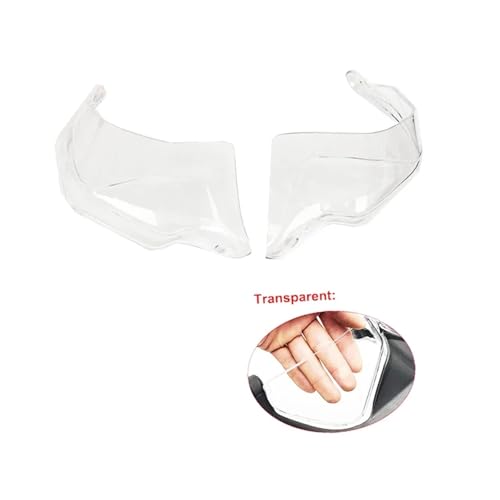 Handschutzverlängerung for NX400 NX 400 NX500 2023 2024- Handschutz-Kit Lenker-Windschutz-Zubehör NX500-Handprotektoren(Windshield Clear) von SAPIIKEF