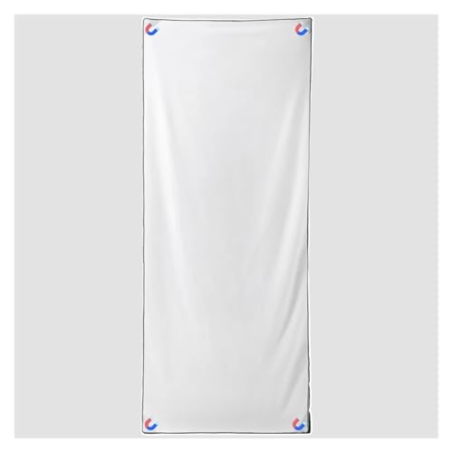 Magnetisches Badetuch for den Strand im Freien, weich und bequem, schnelltrocknendes Strandtuch for den Außenbereich for Surfen, Schwimmen, Umziehen(White) von SAPIIKEF