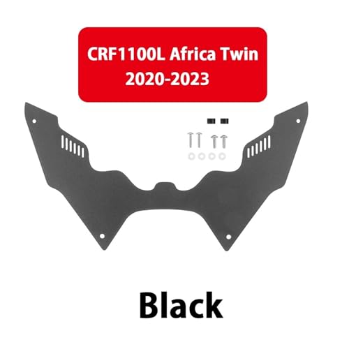 Moto Fuel Tank Front Cover For CRF 1100 L Africa Twin Adventure Sports CRF1100L Forkshield Updraft Deflector 2020-2023(Africa Twin 20-23) von SAPIIKEF