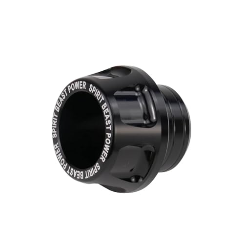 Motorcycle Axle Cover Cap Front Fork Cup Slider Personalized Shape Prevent Damage Universal(Black 1 piece) von SAPIIKEF