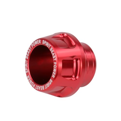Motorrad Achse Abdeckung Kappe Gabel Tasse Slider Personalisierte Form Verhindern Schäden Universal(Red 1 piece) von SAPIIKEF