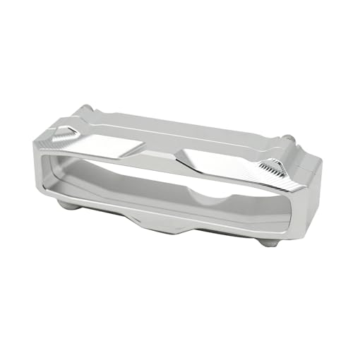 Motorrad CNC Kilometerzähler Abdeckung Protector Schutz for EXC EXCF XCW XCFW TPI Sechs Tage 150-500 2015-2022 2023 2024(Silver) von SAPIIKEF