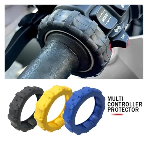 Motorcycle Multi Controller Protector Rubber Cover For Handle For F750GS R1250R C400GT C400X S1000RR R1200R F900GS R1200RT(Yellow) von SAPIIKEF