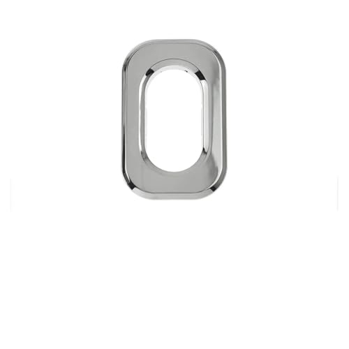 Motorrad-Antennenloch-Akzentfüller-Trimmabdeckung ABS Schwarz/Chrom for 2006-2023 2010-2023(Type two) von SAPIIKEF