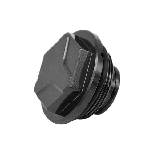Motorrad CNC Hinten Brems Flüssigkeit Reservoir Abdeckung Kappe Fit for EXC EXCF XC XCF XCW XCFW SX SXF 125-530 TPI Sechs Tage 2004-2024(Black) von SAPIIKEF