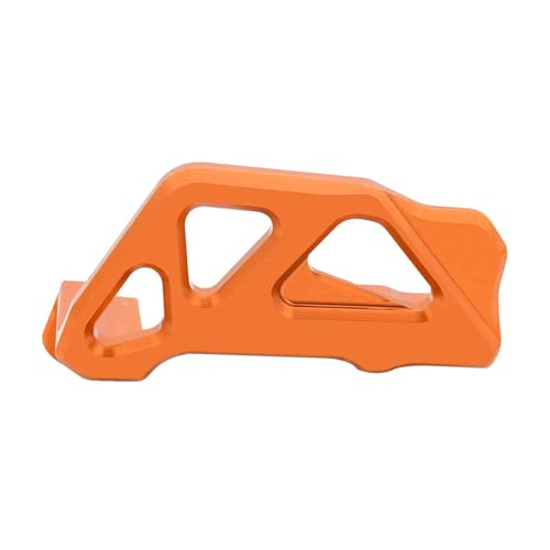 Motorrad CNC Hinten Bremsscheibe Abdeckung Bremssättel Protector for XC XCF XCW XCFW EXC EXCF SX SXF 125 250 300 350 400 450(Orange) von SAPIIKEF
