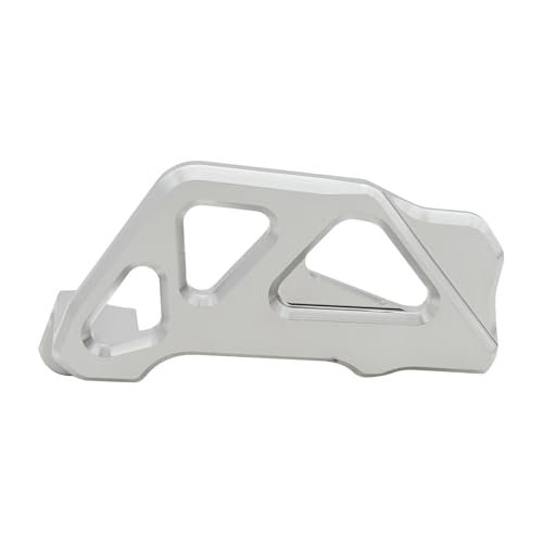 Motorrad CNC Hinten Bremsscheibe Abdeckung Bremssättel Protector for XC XCF XCW XCFW EXC EXCF SX SXF 125 250 300 350 400 450(Silver) von SAPIIKEF