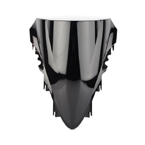 Motorrad Double Bubble Windschutzscheibe Deflektor Schutz Windschutz for YZF 1000 R1 YZF-R1 2007 2008 YZFR1 07 08(Black) von SAPIIKEF