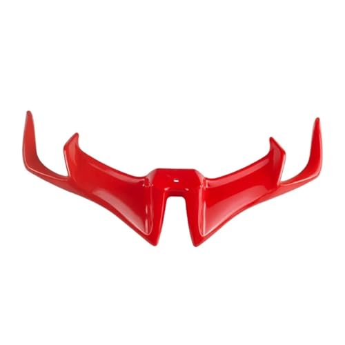 Motorrad Front Verkleidung Winglets Flügel Abdeckung Trim for Die Meisten Motorrad Modifikation DropShipping(Red) von SAPIIKEF