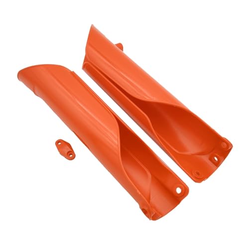 Motorrad Gabel Abdeckung Stoßdämpfer Schutz Protector for EXC250 SXF250 XCF250 EXC EXCF SX SXF XC XCF XCW XCFW TPI 2015-2023(Orange) von SAPIIKEF
