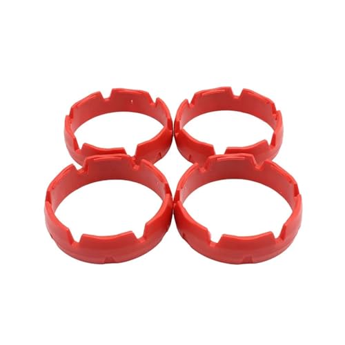 Motorrad Gabel Schutz Ring Motocross Stoßdämpfer Anti-tragen Hülse for XC EXC SMR SXF SX 125-690(Red 2 Pair) von SAPIIKEF