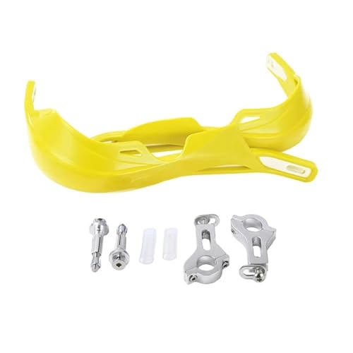 Motorrad Handschutz Schutz 22MM 28MM Handschutz Abdeckung for ATV Enduro Motocross Dirt Bike Teile(Yellow-2) von SAPIIKEF