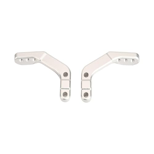Motorrad Handschutz Unterstützung Halterung Montieren 28mm Lenker Schutz Clamp Universal for Motocross(Silvery) von SAPIIKEF